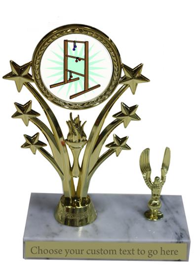 Ladder Golf Marble Base Star Trophy