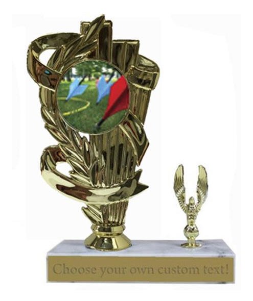 Lawn Dart Marble Base Trophy