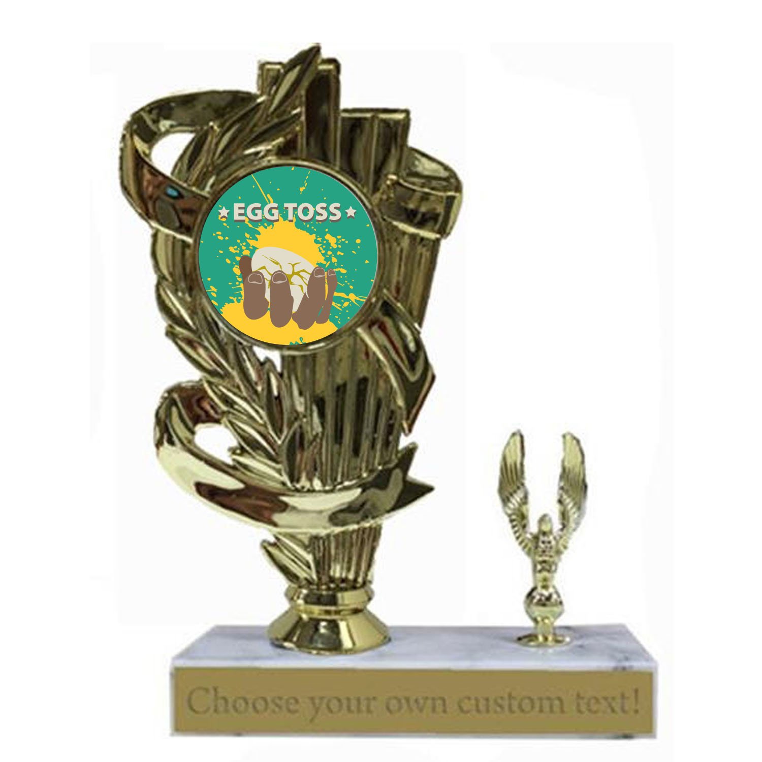 Egg Toss Eagle Trophy