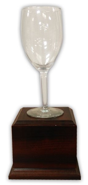 Wine Glass Trophy