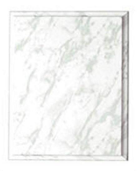 White Marble Vinyl Plaque