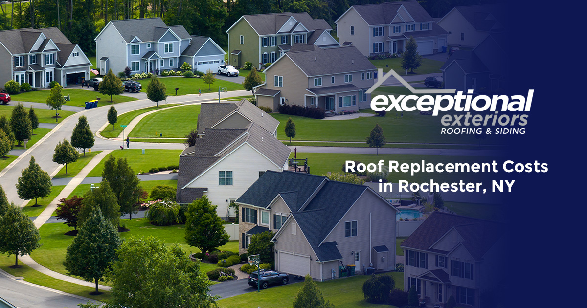 Roof Replacement Costs in Rochester, NY