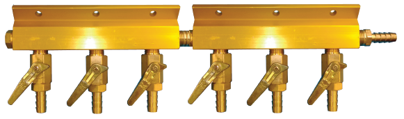 Taprite Six Way Air Distributor Bar