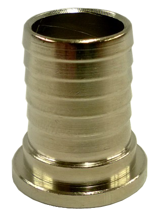 1/2″ Barbed Beer Stem – Chrome Plated Brass