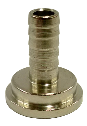 1/4″ Barbed Beer Stem – Chrome Plated Brass