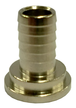 3/8″ Barbed Beer Stem – Chrome Plated Brass