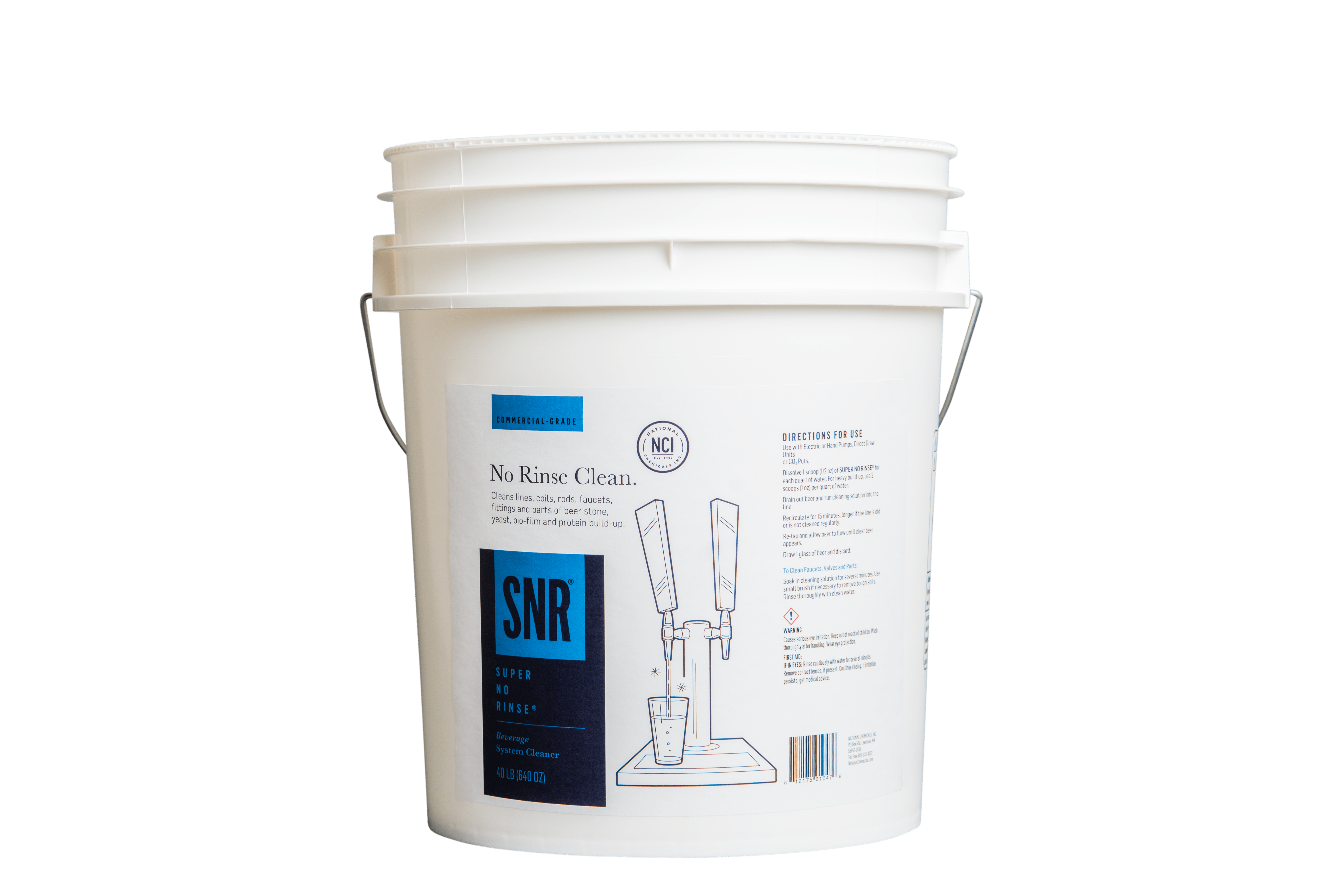 Powdered Super No-rinse Line Cleaner - 40 lbs