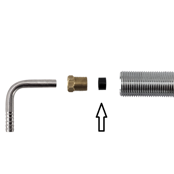 1/4" ID Rubber Grommet