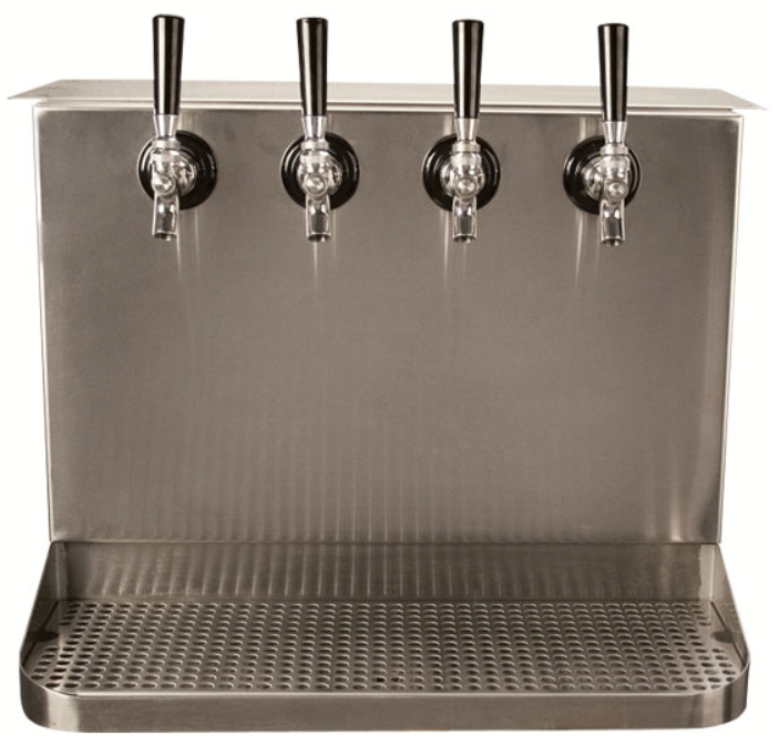 Underbar Tapping Cabinet; Glycol Ready, With Faucets, Shanks & Tubing