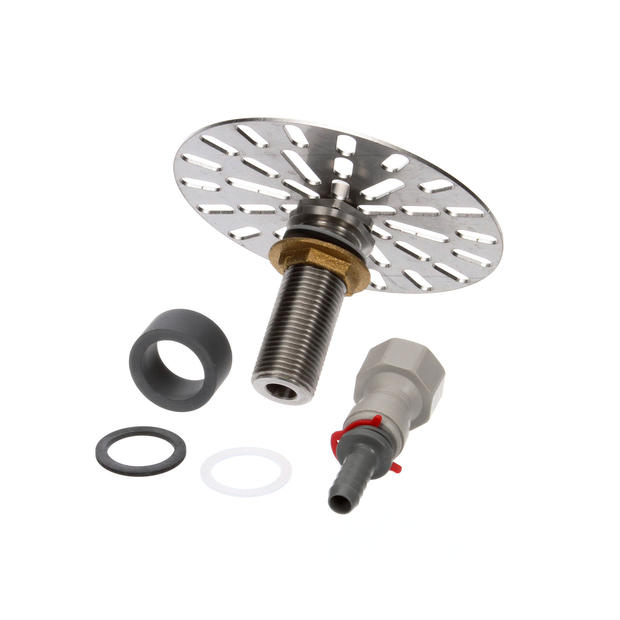 Perlick 68743SS Glass Rinser, Stainless Steel