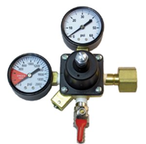 60 PSI Cornelius Double Gauge Co2 Regulator