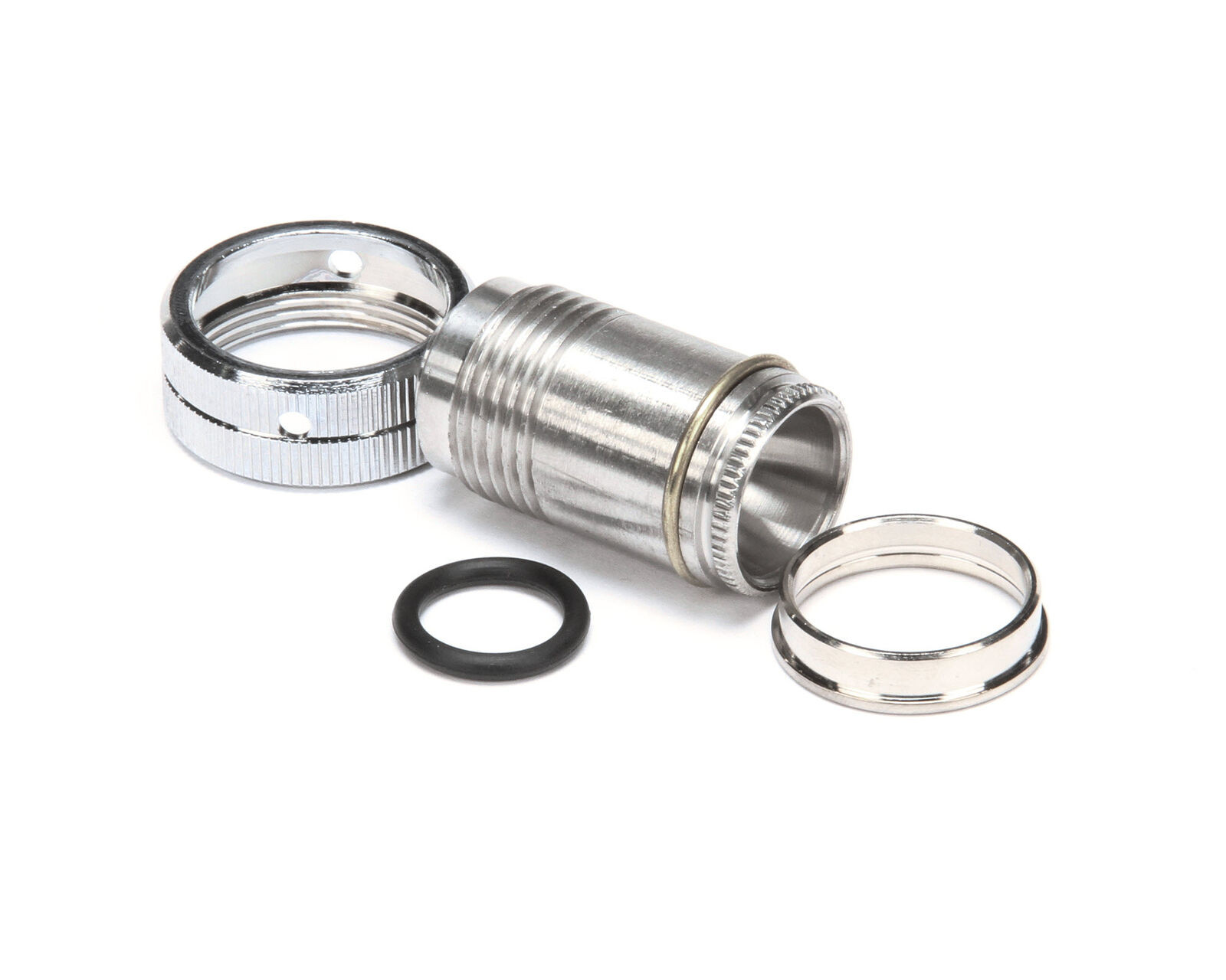 Perlick S/S 2-1/2" Screw In Century Shank W/ Chrome Coupling Nut