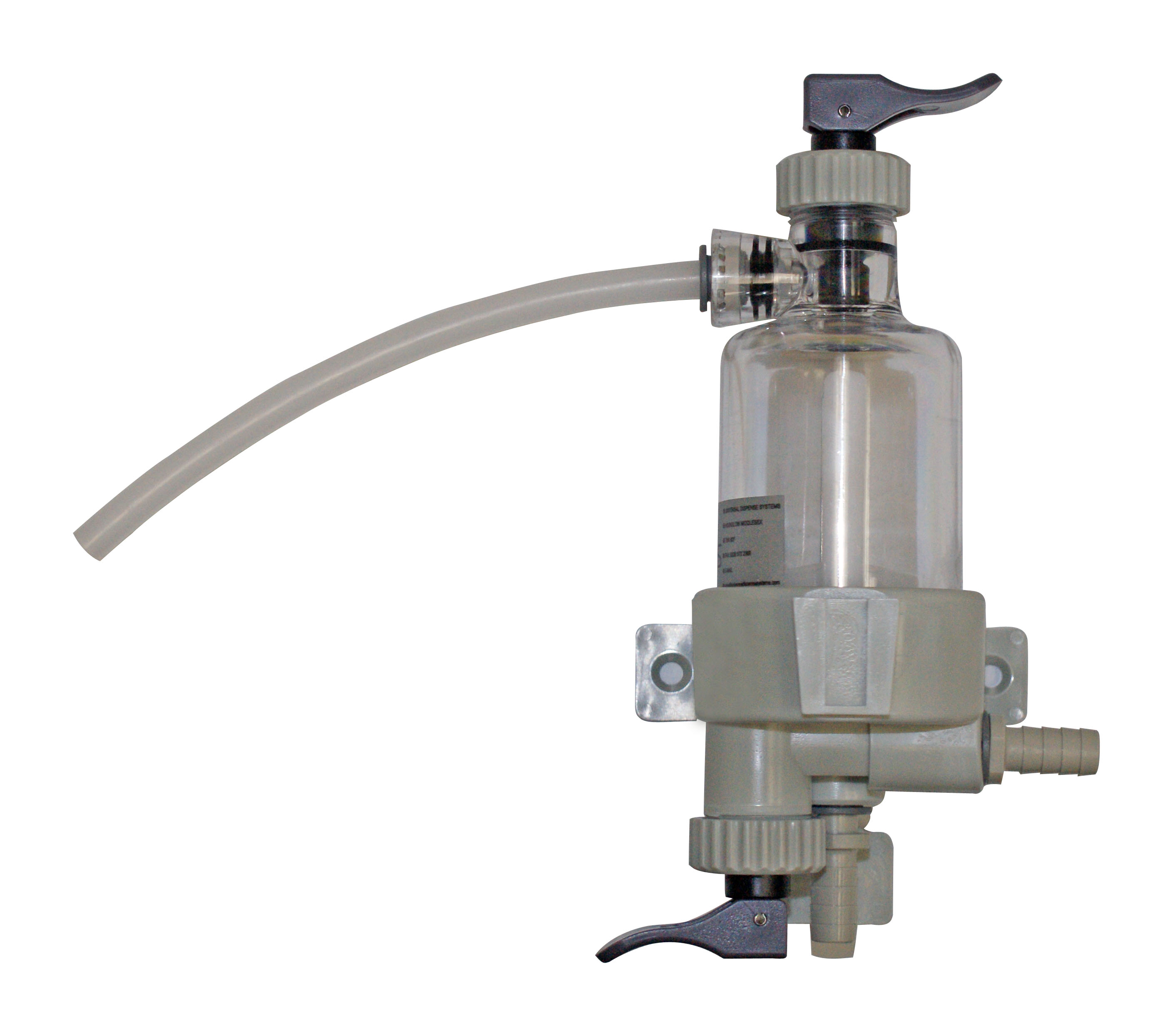 Plastic Body Series Fob With 3/8" Barb Inlet And Outlet