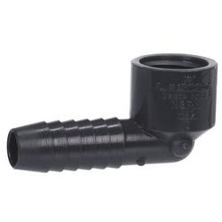 Plastic Elbow Hose Barb Adapter 1/2" X 1/2"