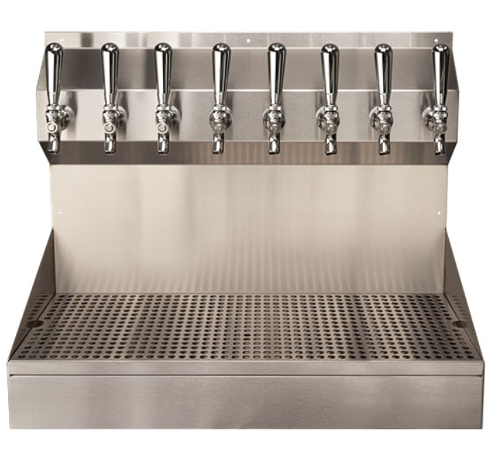 Kronos Wall Mount Tower with Drip Tray, Glycol Ready