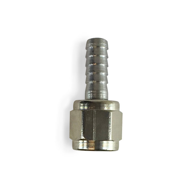1/4" x 1/4" Swivel Hose Stem & Nut Assembly