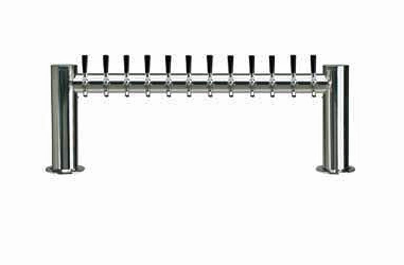 Metropolis "H" Tower 12 Tap S/S Glycol Ready