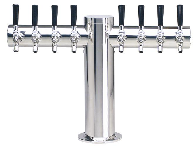 Metropolis "T" Tower 6 Tap S/S Air Shaft