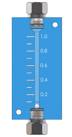 Single In-Line Leak Indicator