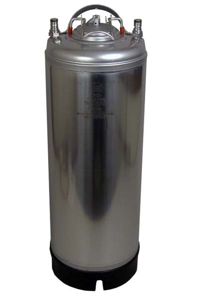 S/S 5 Gallon Ball Lock Product Tank