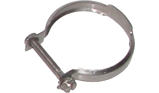 V-clamp With Bolt To Secure Clamp-on Style Pumps To Motor