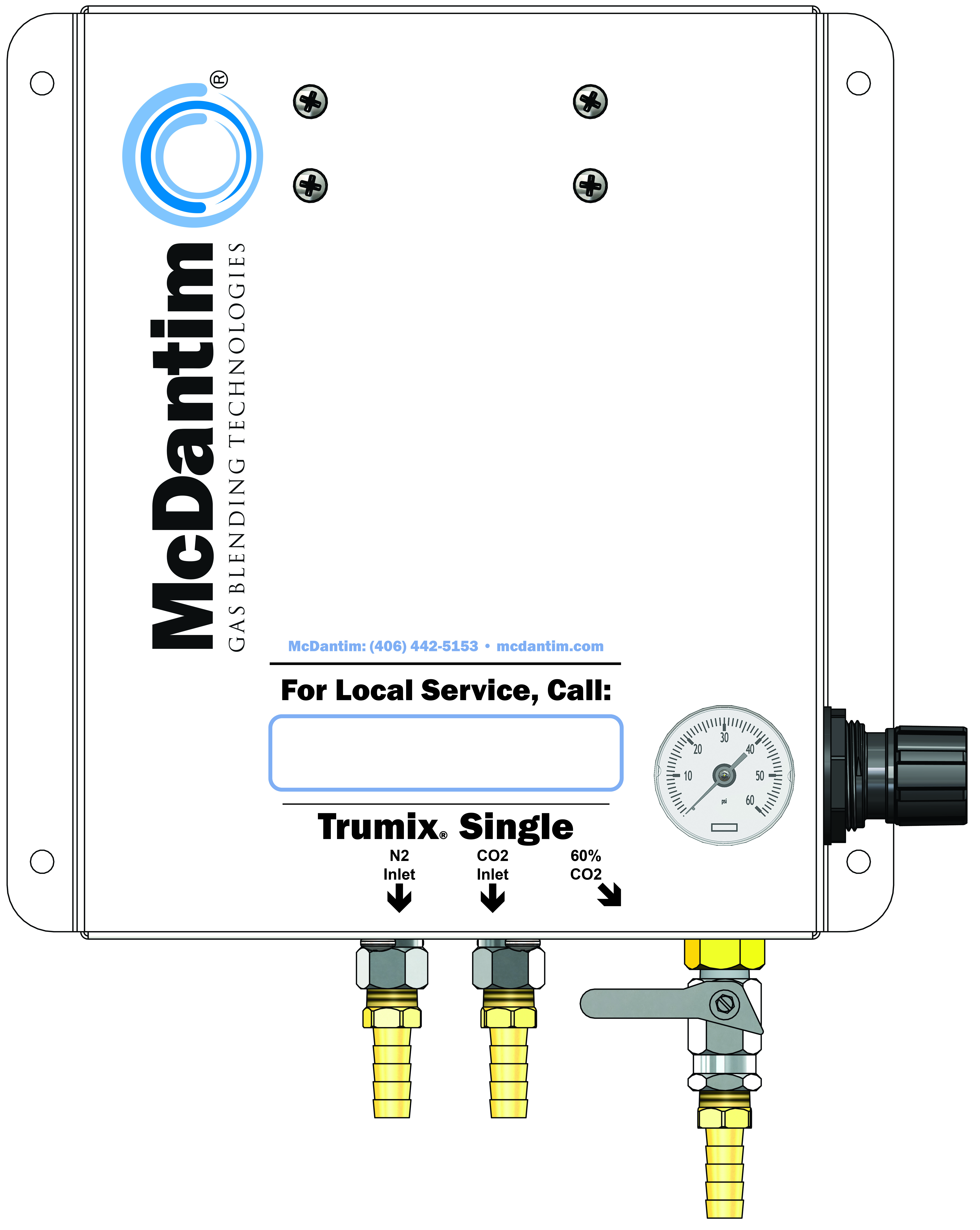 McDantim Single Blender Trumix