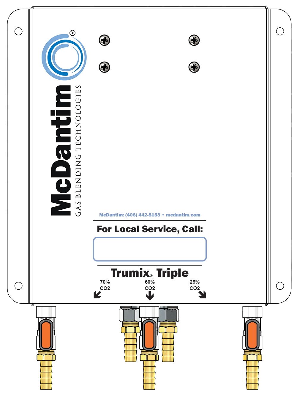 McDantim Triple Blender Trumix