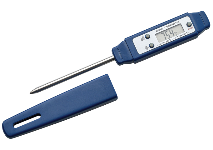 Waterproof Digital Pocket Thermometer (-50°F-392°F)