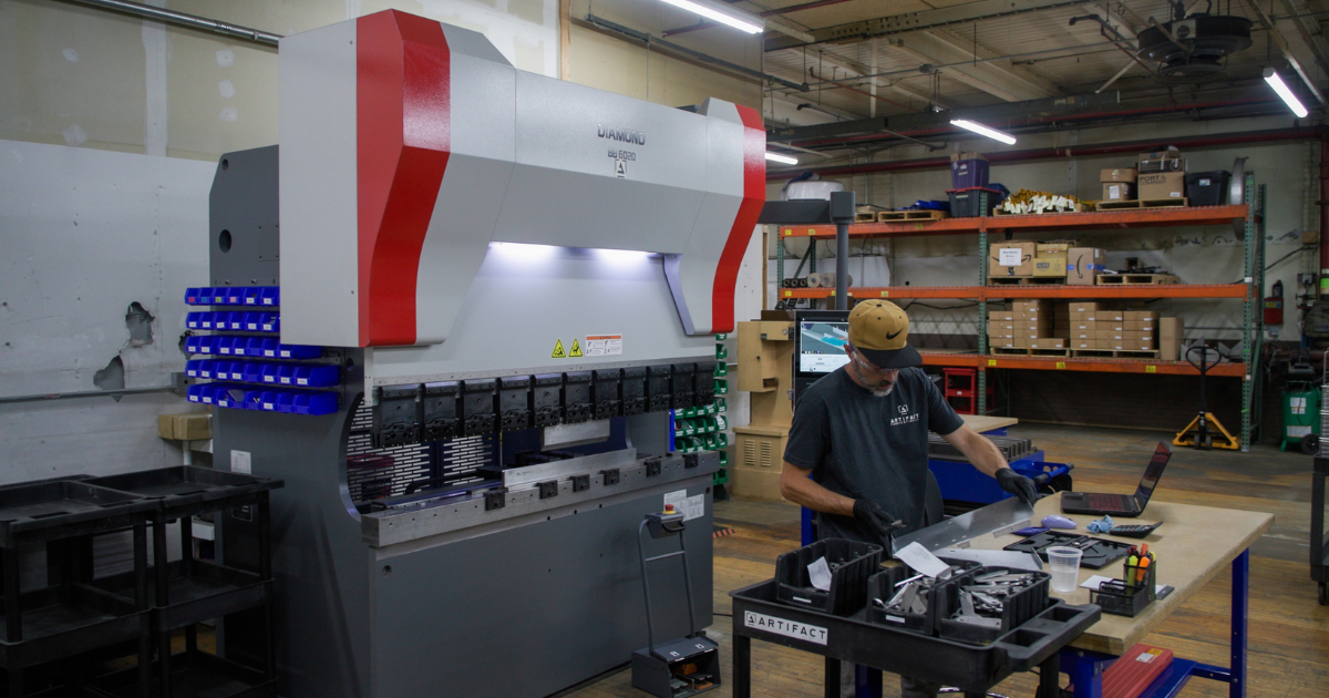 Artifact Fabrication Supercharges Sheet Metal Capabilities with DiamondBend CAM Software