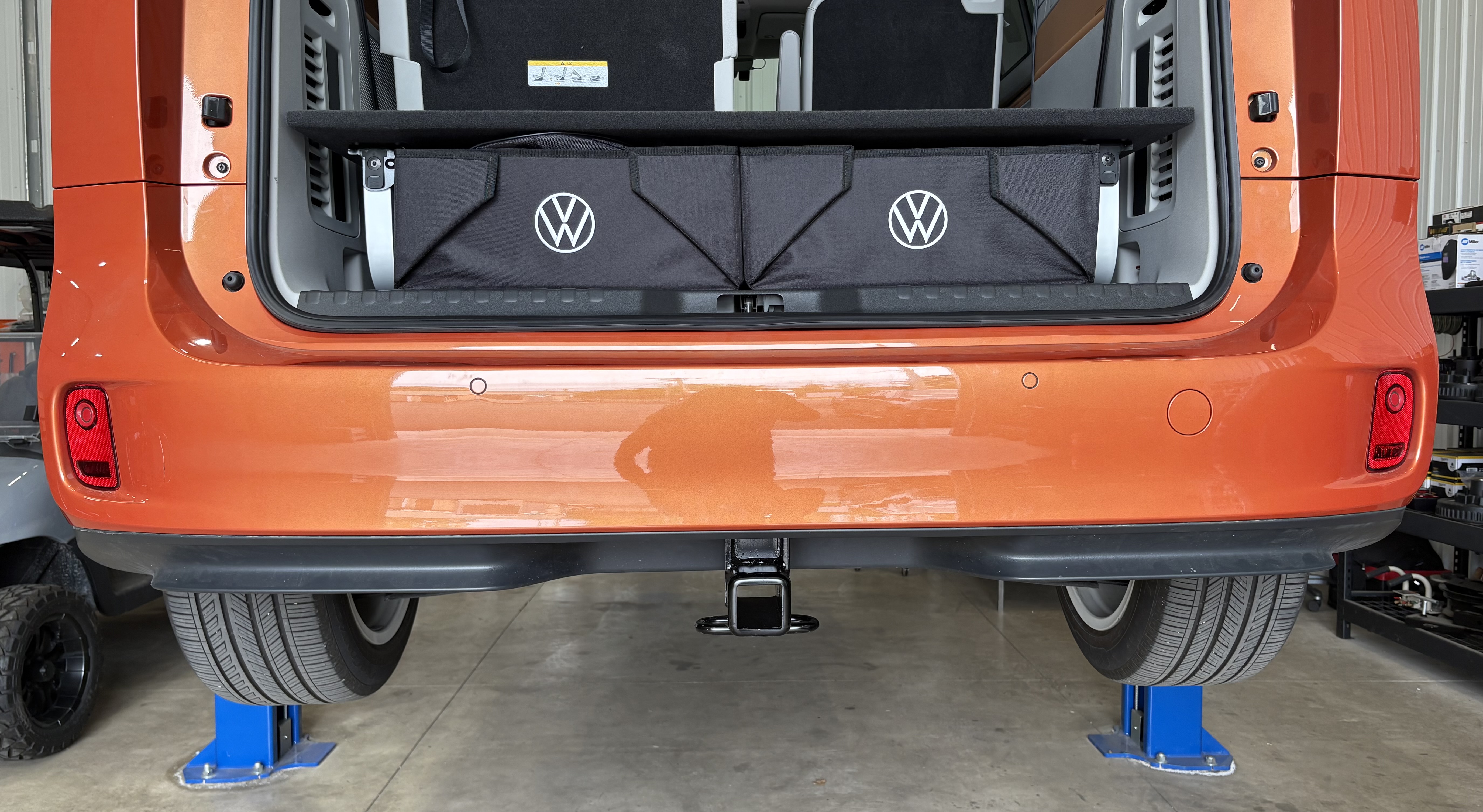 Volkswagen ID Buzz Hitch Install