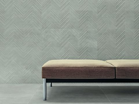 Walker Zanger Gubi Anthracite Peak Natural Ceramic Tile