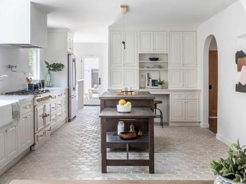 ARTO Artillo 6" Hexagons in Early Gray Vintage