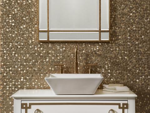 AKDO Excalibur Armor Gilded Tile