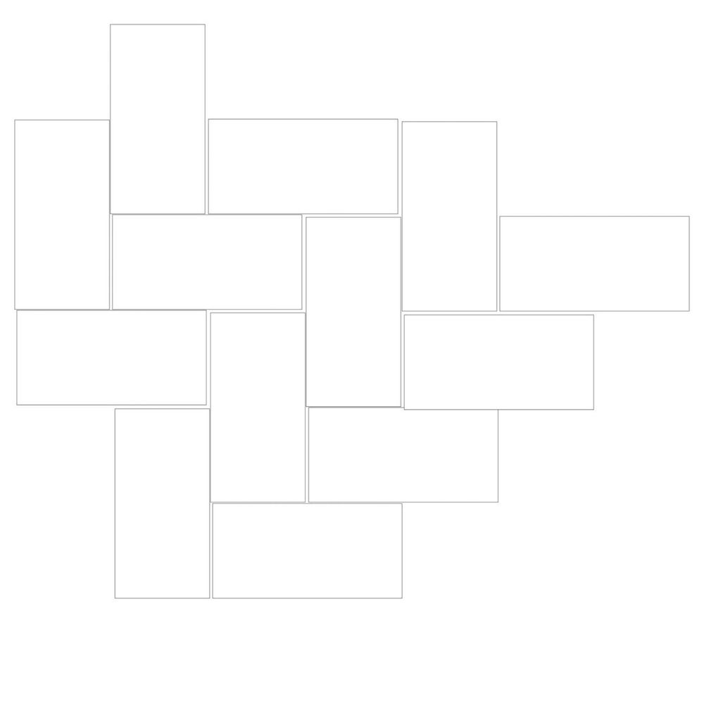 herringbone tile grid pattern