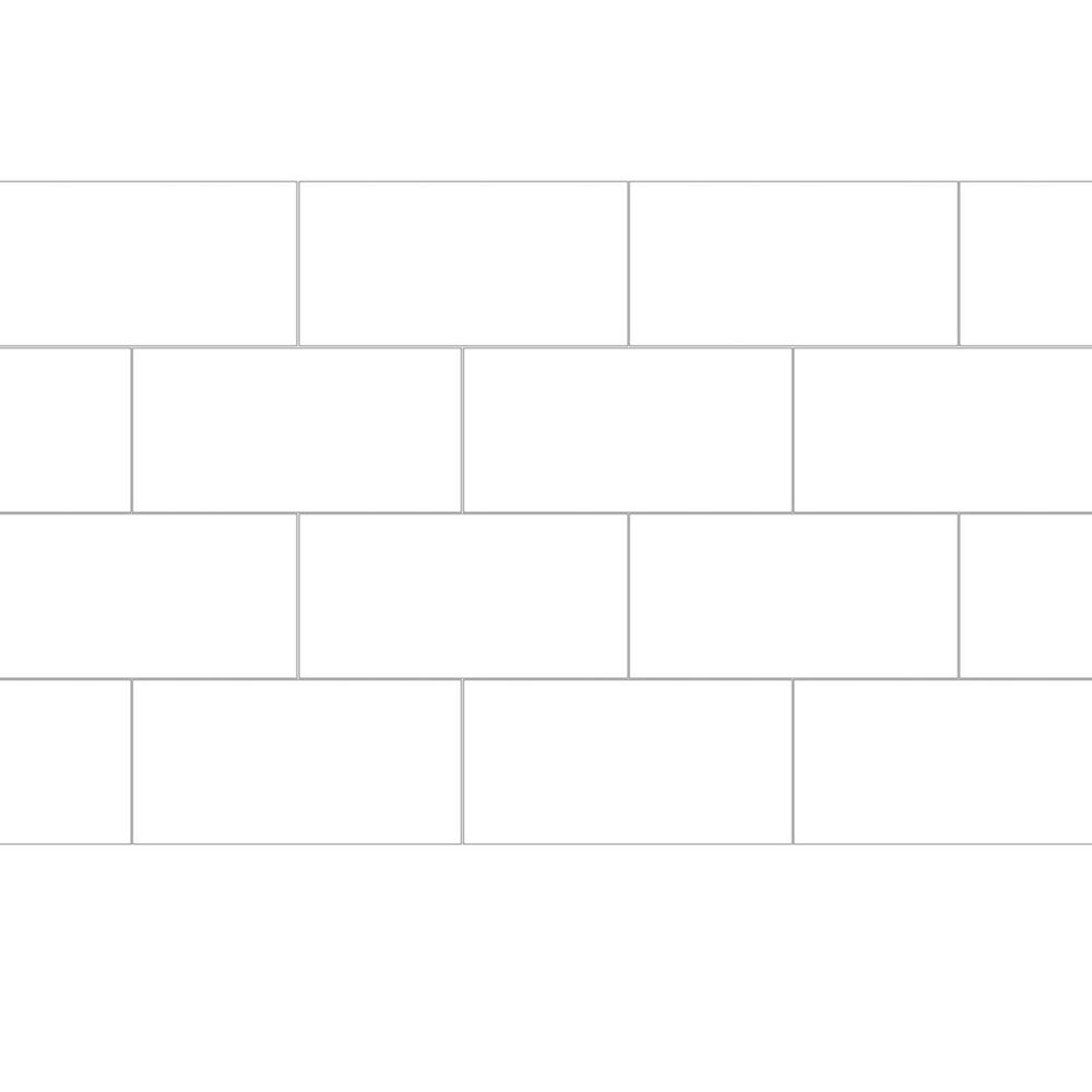 50% offset tile grid pattern