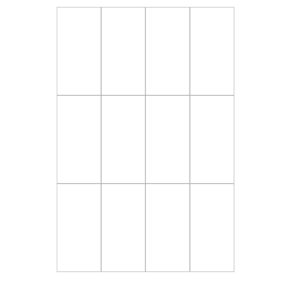 horizontal stack tile grid pattern