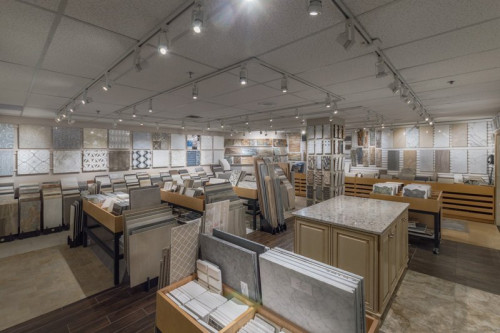 tile showroom samples