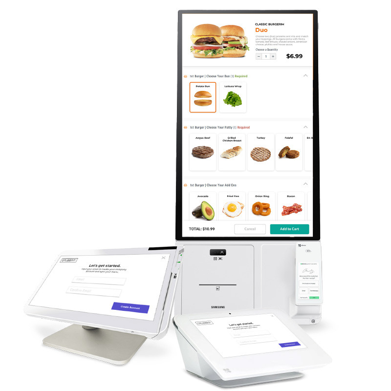 Samsung Kiosk - Clover