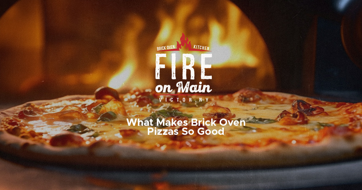 What Makes Brick Oven Pizzas So Good
