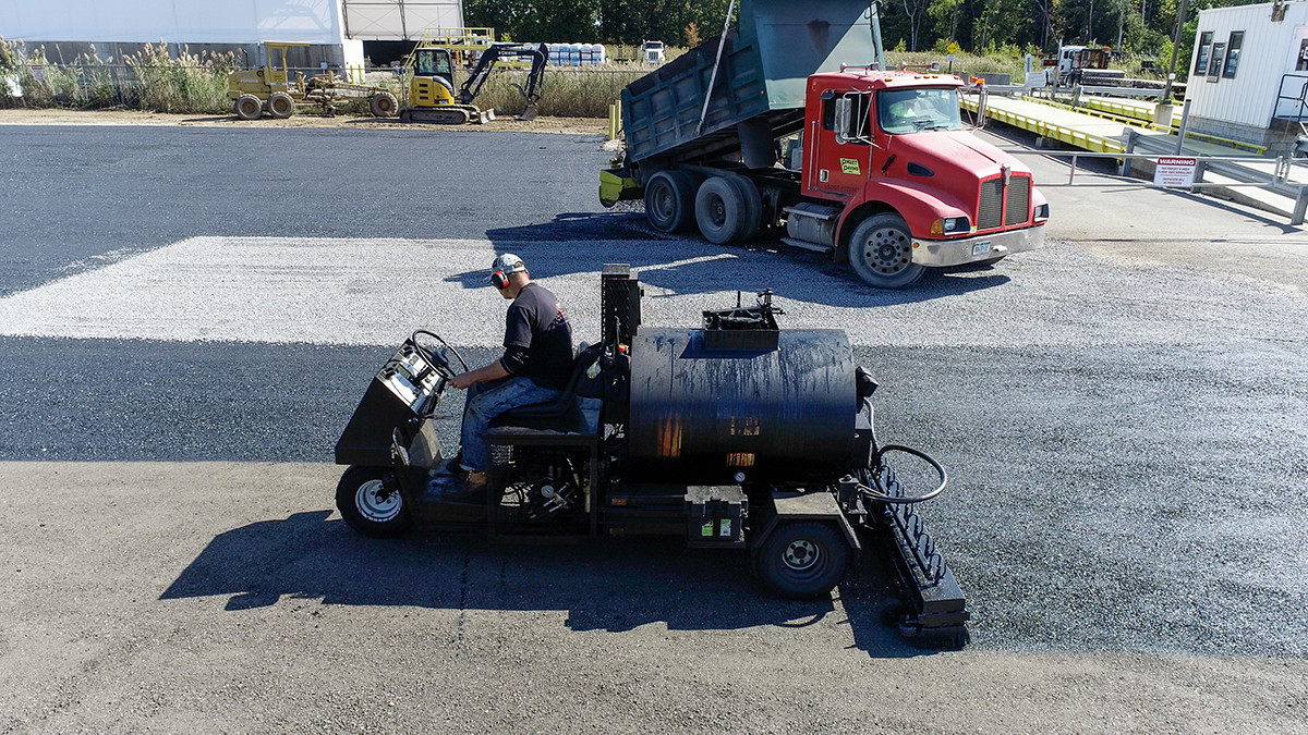Pavement Rehab in Progress in Upstate NY