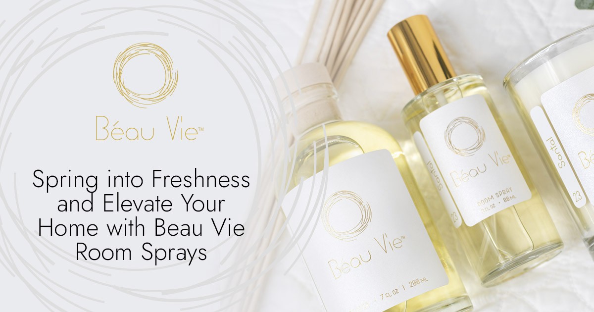 beau vie room spray