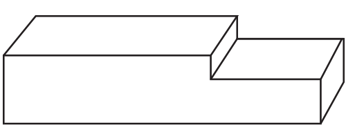 shaker style cabinet door sideview