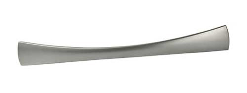 curved pull handle slate gray