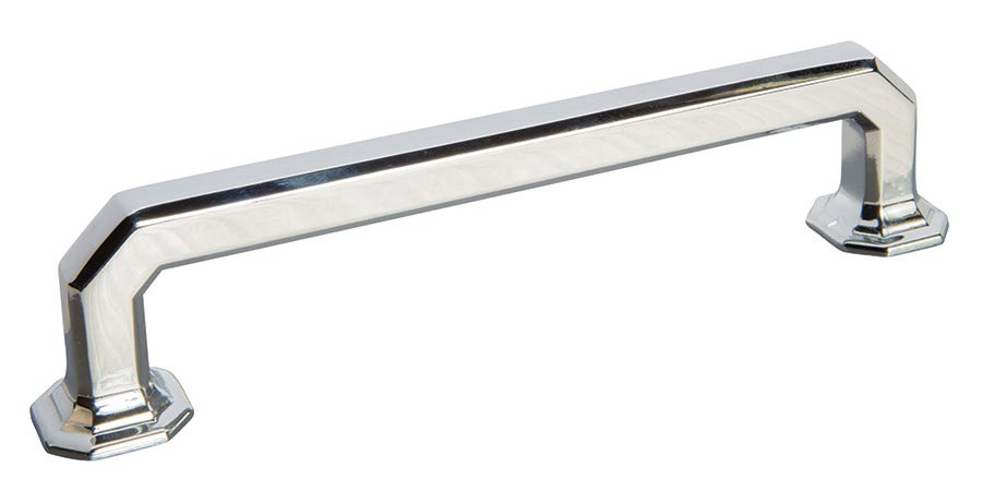 emerald pull handle polished chrome