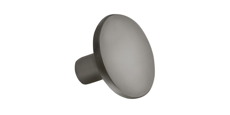 contempo round knob slate gray