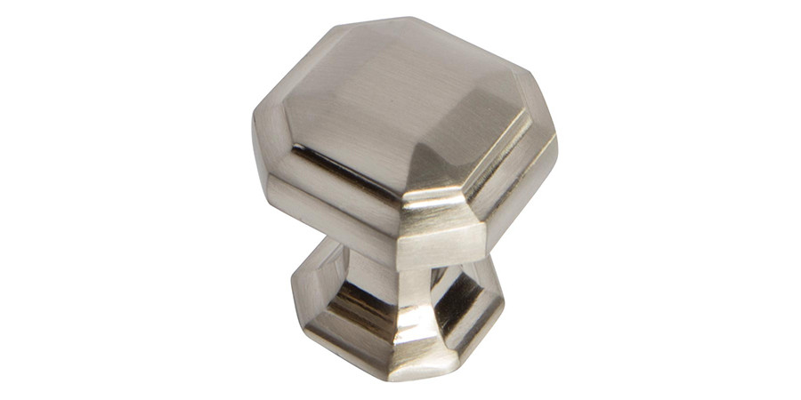 emerald knob matte nickel