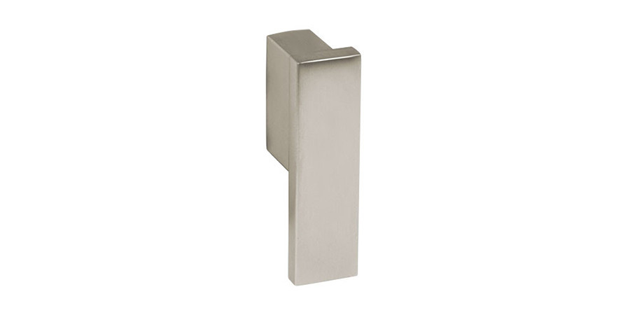 modern knob matte nickel