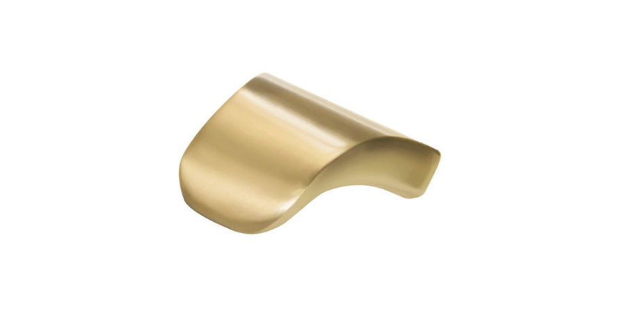 synergy knob matte gold