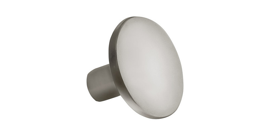 contempo round knob matte nickel