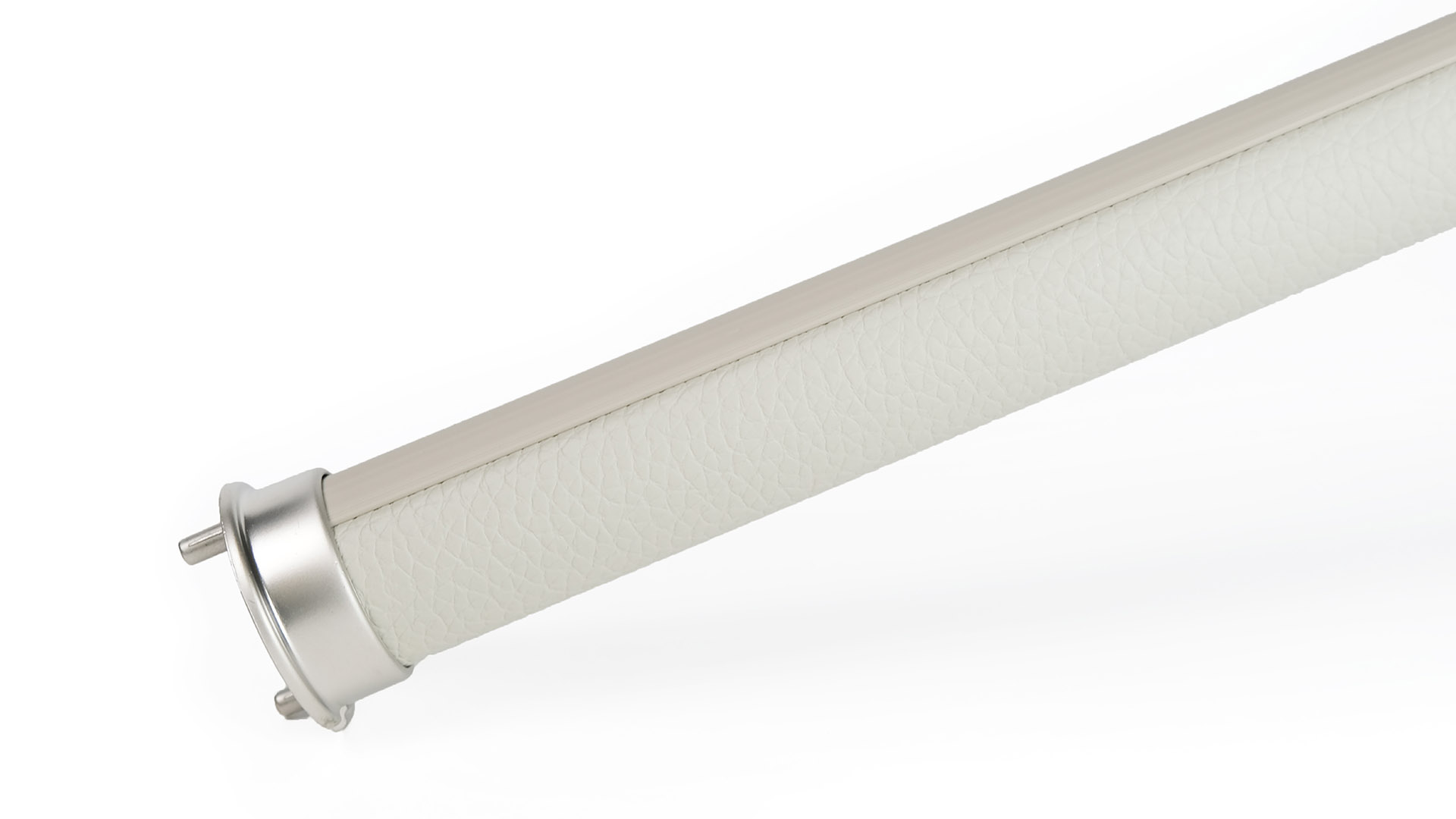 oyster beige leather rod for closets